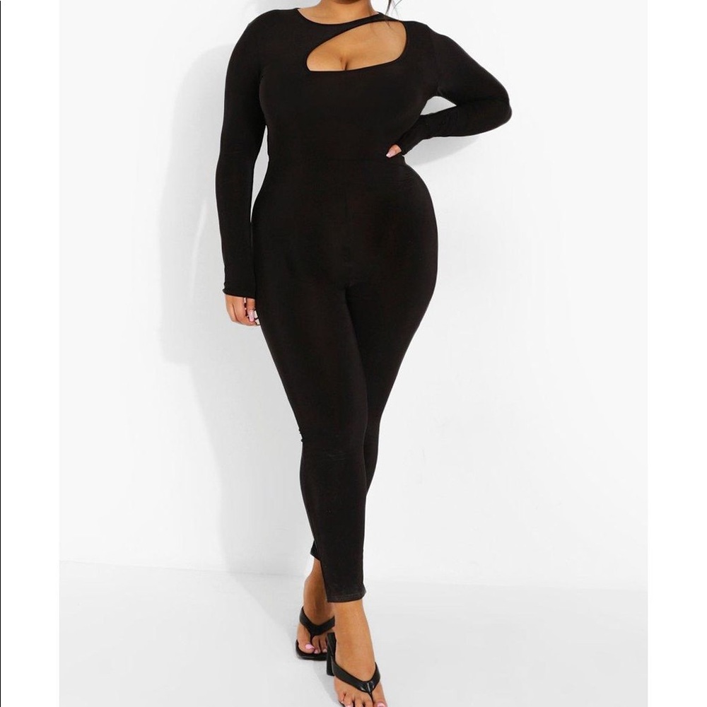 Boohoo Black Jumpsuit